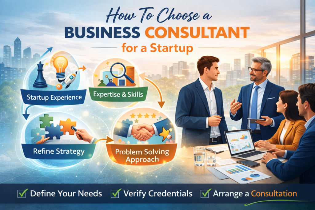 How To Choose a Business Consultant for a Startup